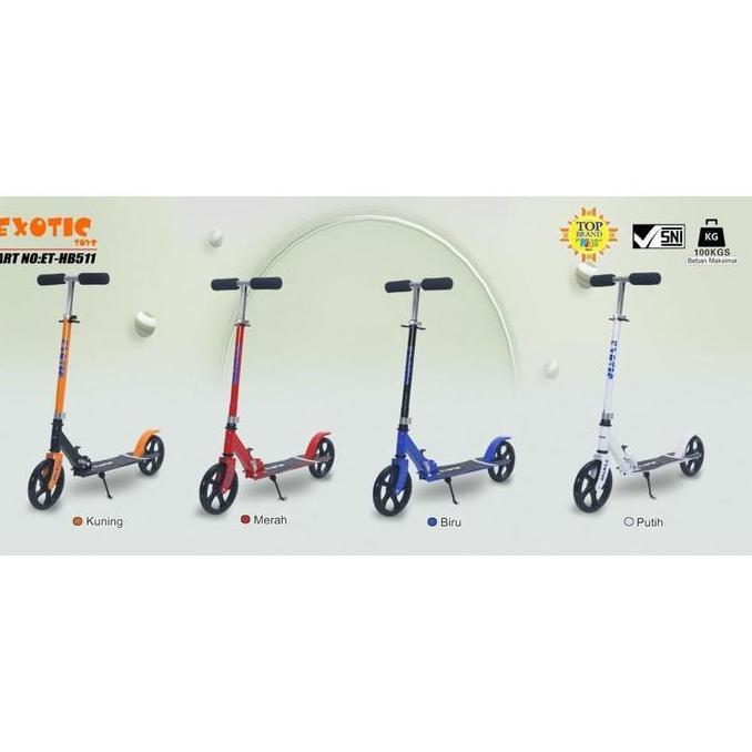Scuter /Otoped Exotic ET-HB-511 Bisa Untuk Dewasa