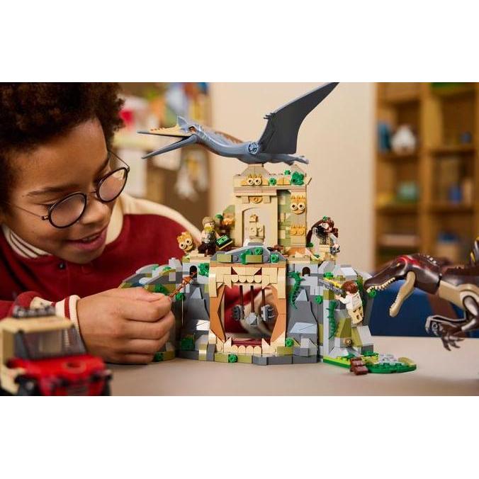 Promo Lego Jurassic World 76976 Spinosaurus & Quetzalcoatlus Air Mission Diskon