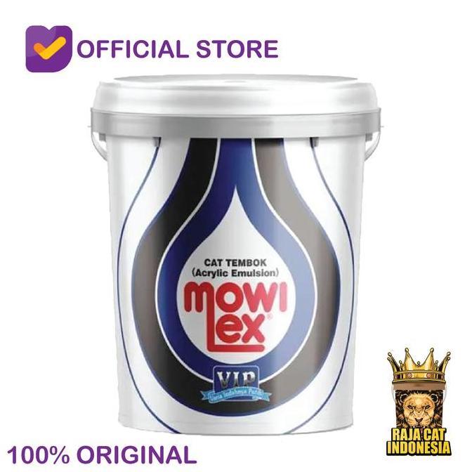 HARGA DISC - Cat Tembok Interior Mowilex Emulsion VIP E1000 Putih Prima 20 Liter