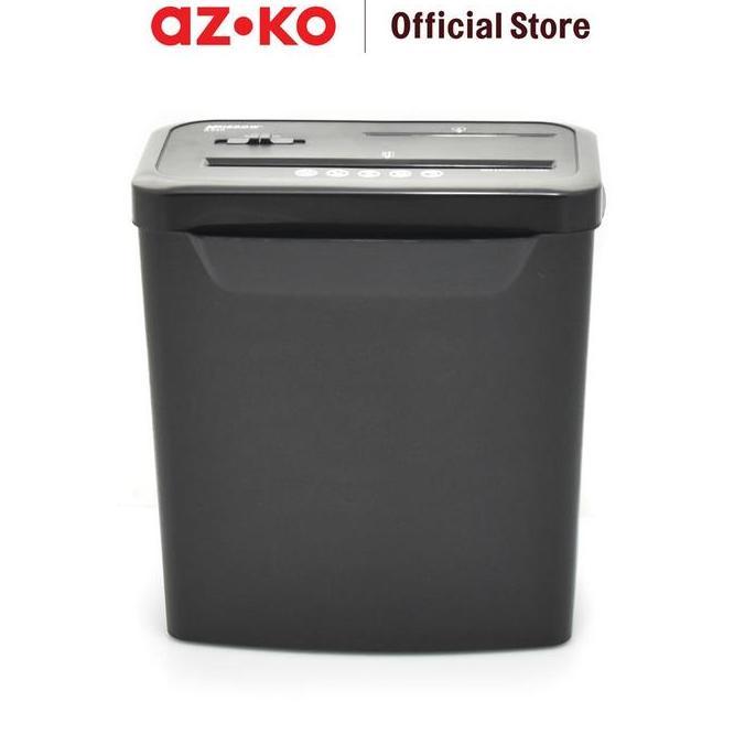 AZKO Krisbow Mesin Penghancur Kertas S340 - Hitam Paper Shredder Penghancur Dokumen Penggiling Kerta