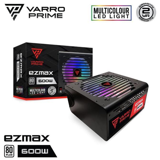 Rext- Psu Ezmax 600W Rgb 80+