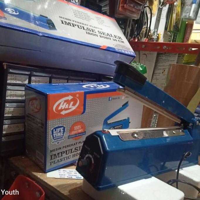alat pres plastik plastic Sealer impluse Sealer 20cm