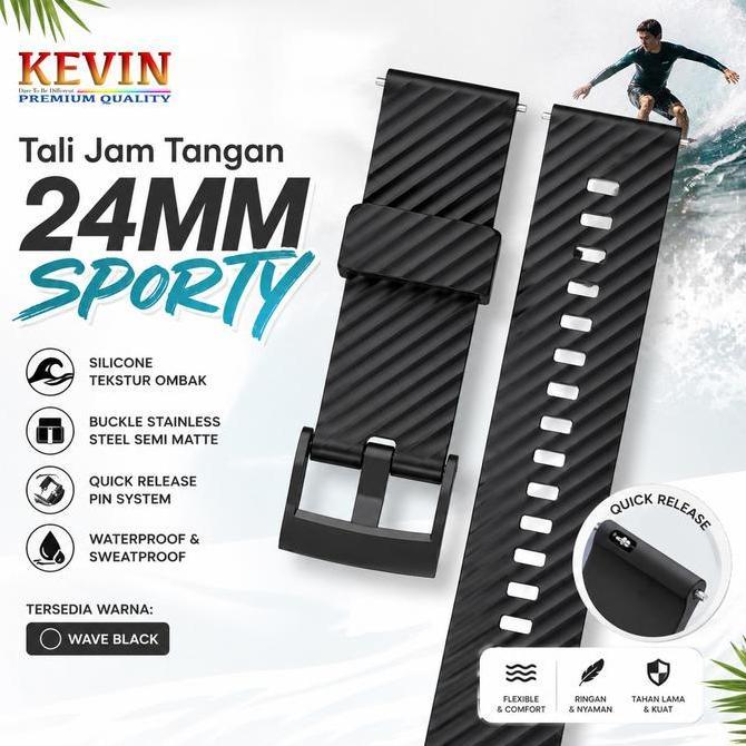 Tali Strap Jam Coros Apex 4 46mm / Nomad - Rubber Silikon 24mm MS7