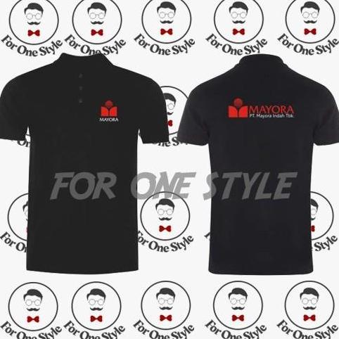 DV124 - POLO SHIRT PT MAYORA INDAH TBK - Poloshirt Mayora perusahaan