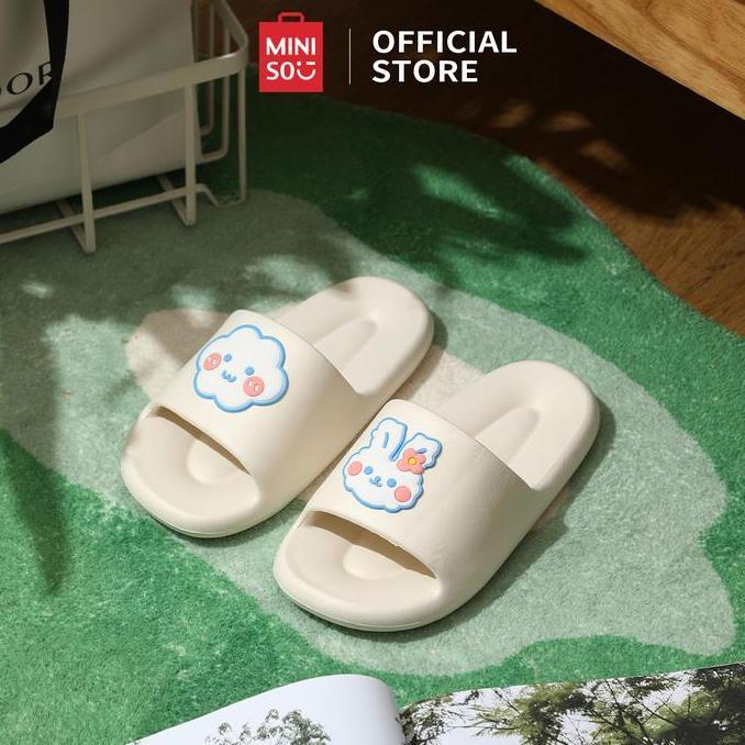 Caw- Miniso Sandal Nita Kelinci Sandal Karet Nita Kelinci Yang Lucu Eva