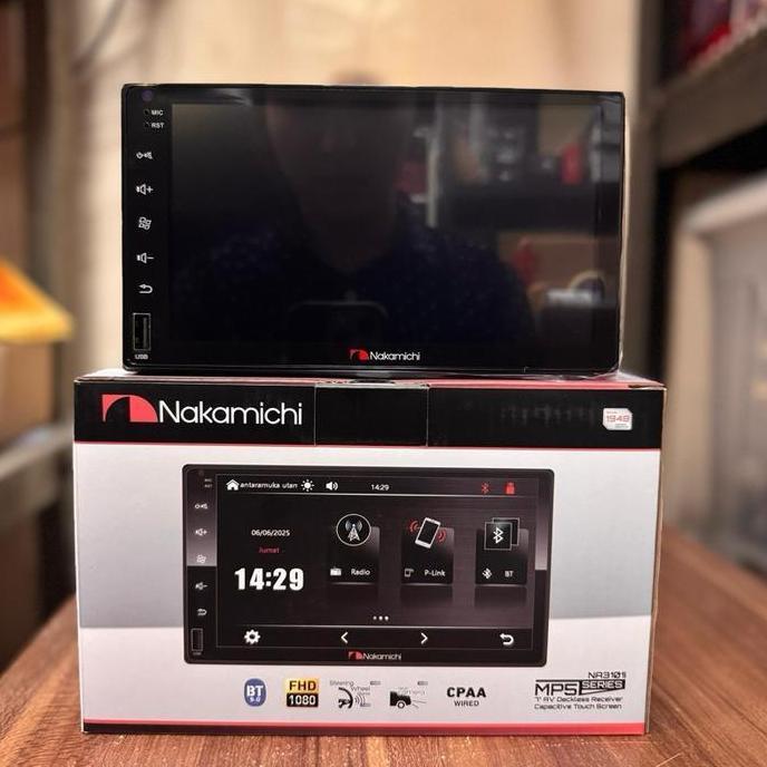 Headunit Deckless Nakamichi 7 Inch / Deckless Mp5 Nakamichi 7 Inch