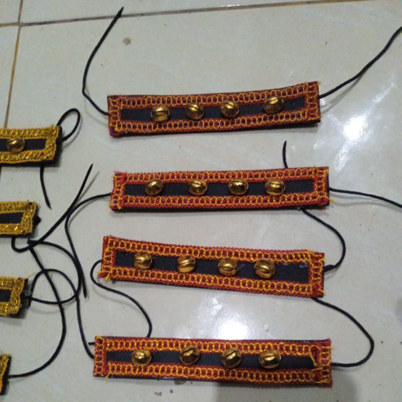 Gongseng Klinting Jaranan Klintingan Kerincingan Aksesoris Gelang Kaki Gongseng Anak