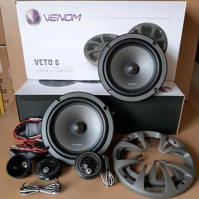 Speaker Split Venom Elemento Veto 6 / Speaker Mobil Venom 6 Inch