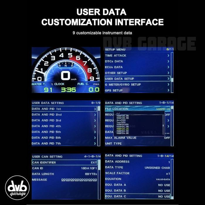 Lufi Xs Revolution Obd2 + Gps Meter Original - Indikator Mobil Obd Original Dan Terpercaya