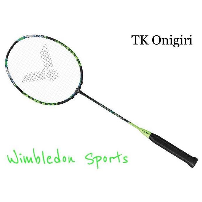 OK SALE RAKET BADMINTON VICTOR THRUSTER K ONIGIRI / VICTOR TK ONIGIRI *