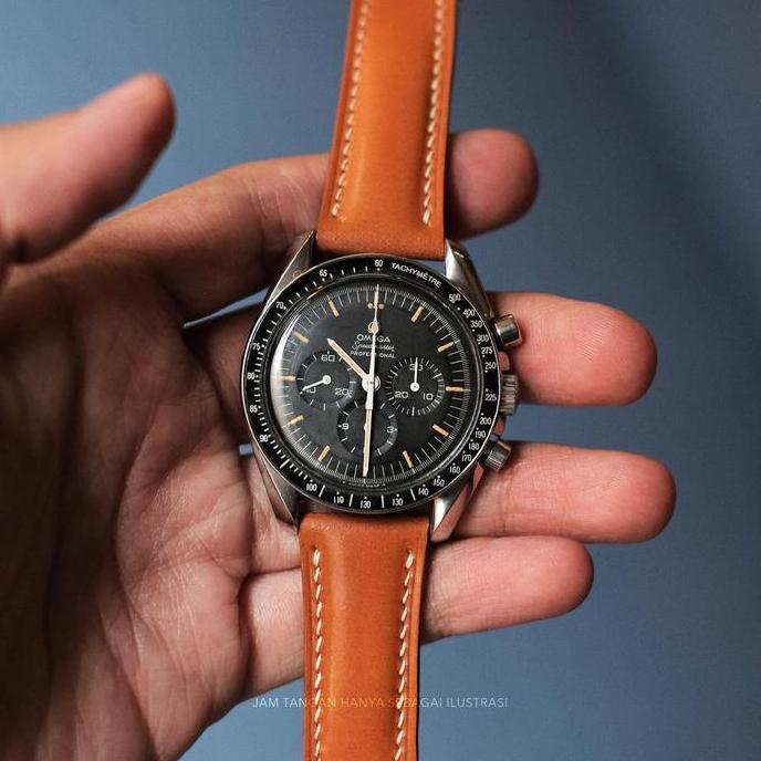Watch- The Famous Shell Cordovan Handmade Leather Strap