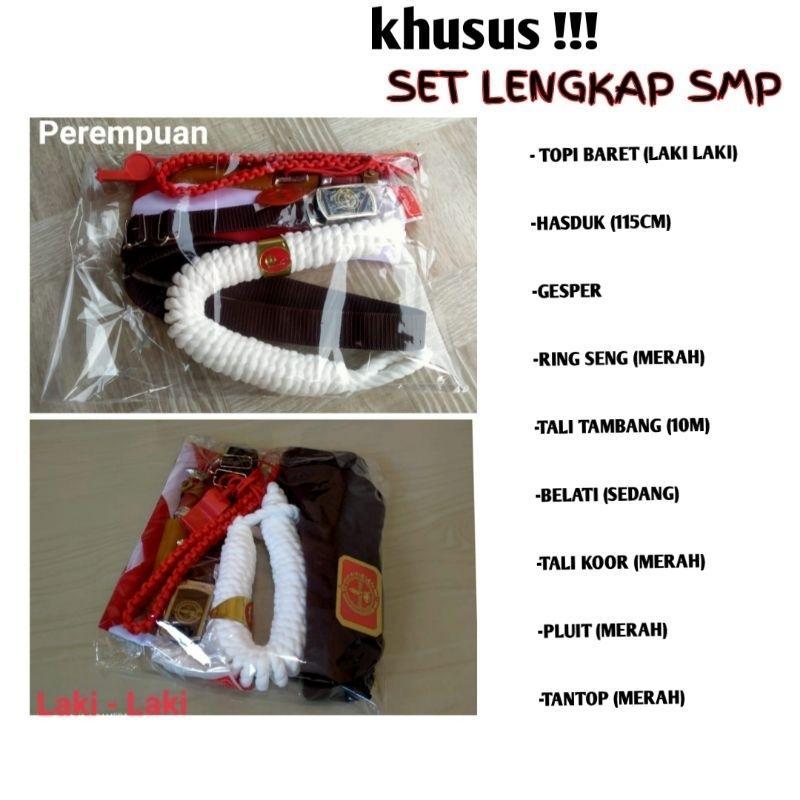 Alat Set Pramuka Perlengkapan Pramuka Lengkap Sd Smp Sma Alat Alat Pramuka Seragam Pramuka