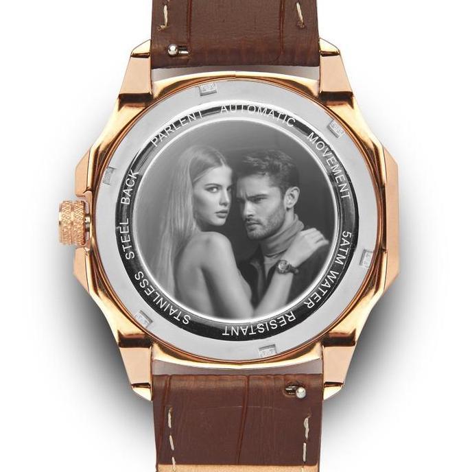 Watch- Engrave Photo/Ukir Nama Pada Jam Tangan Parlent Automatic (Ini Bukan Jam Tangan)