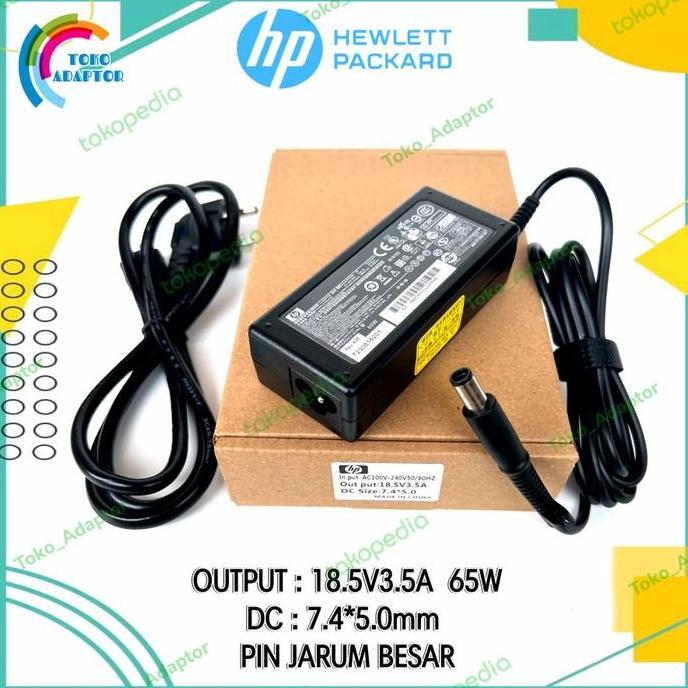 CHARGER ADAPTOR LAPTOP ORIGINAL HP COMPAQ PRESARIO B1200 18.5V-3.5A TERBARU