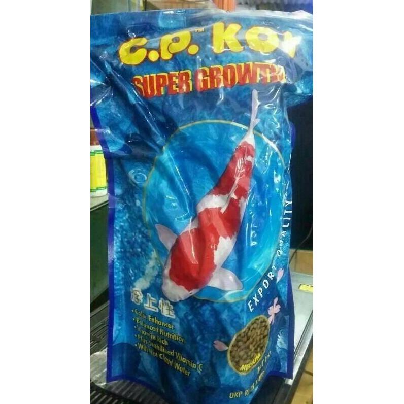 MAKANAN IKAN KOI MERK CP KOI