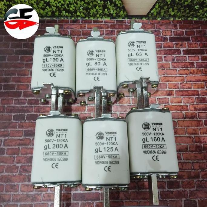 NH FUSE / NT FUSE FORT NH-1 63A 80A 100A 125A 160A 200A 250A