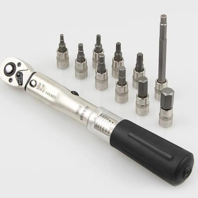 Cycle- Kunci Torsi Sepeda Bike Hand Nm Torque Wrench Set Yc 617-2S