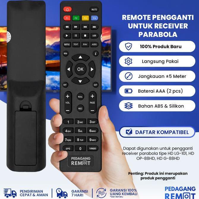 Remot Remote Receiver Paola Optus Oracle Hd Op-88Hd