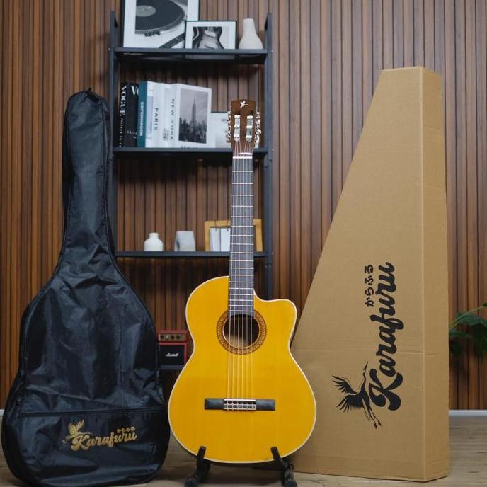 alwibarjah67 - gitar karafuru classic meranti ard cutway gitar surabaya