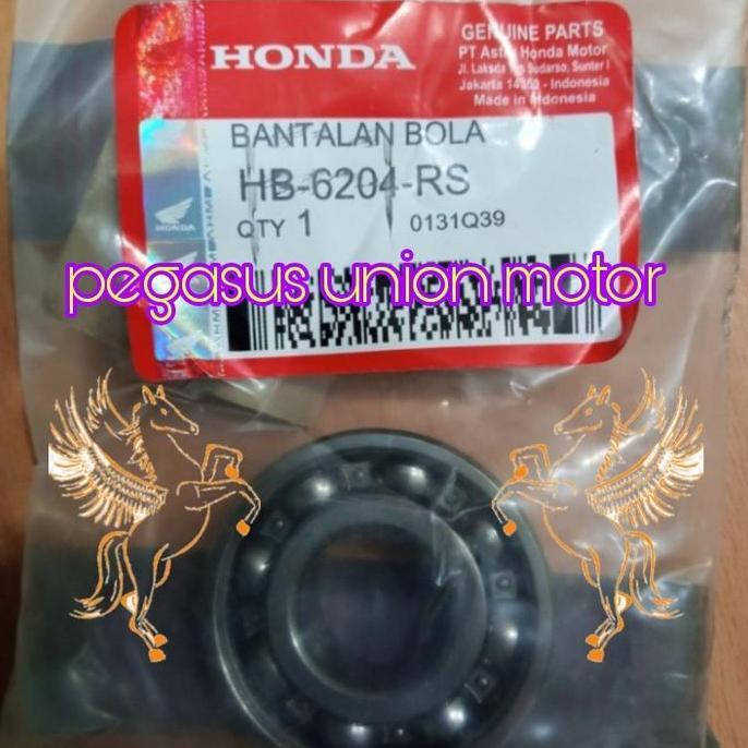 BEARING 6204 LAHER AS PULLY BEAT VARIO SCOOPY GENIO PCX ADV