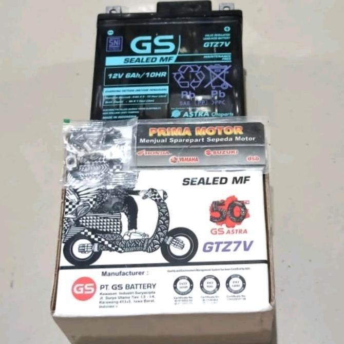 TERMURAH - AKI KERING N MAX NMAX AKI ACCU GTZ7V GS ASTRA N MAX PCX