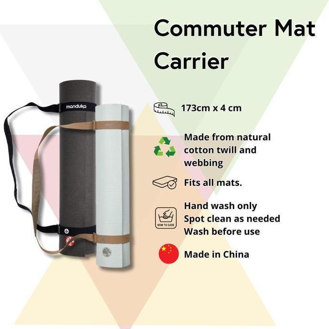 TERBARU - Manduka Yoga Mat Bag Carrier - Tas Matras Yoga & Strap Carrier