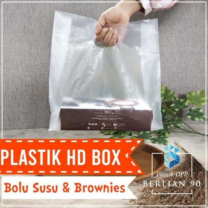 Plastik Box Brownies /  Plastik Bening Brownies/ Plastik HD Box Bolu