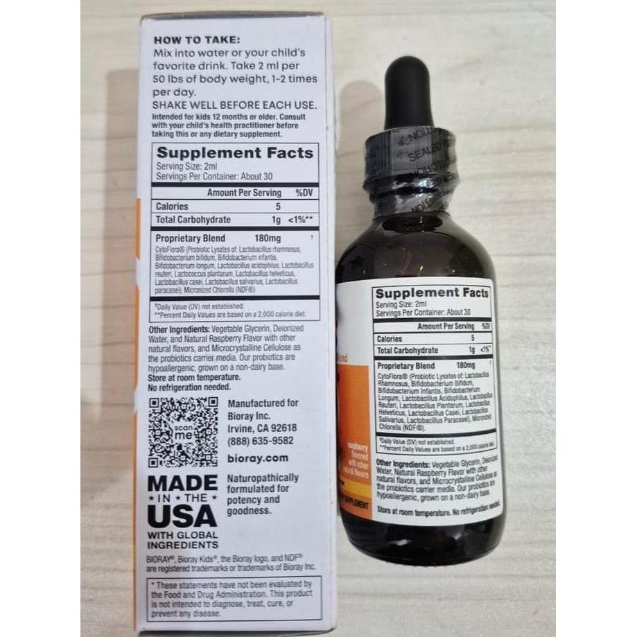 Bioray Kids Ndf Tummy Probiotic Bioray Kids Calm Happy Focus Immune