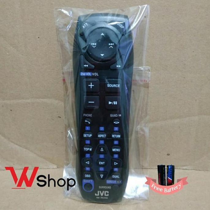Remot Remote Dvd Tape Mobil Jvc Original