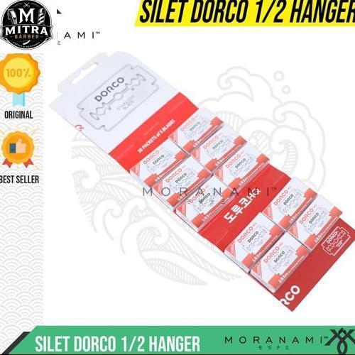 [MB] Pisau Silet Dorco Silet Cukur Jenggot Rambut Pisau Silet Cukur Tajam Setengah Hanger