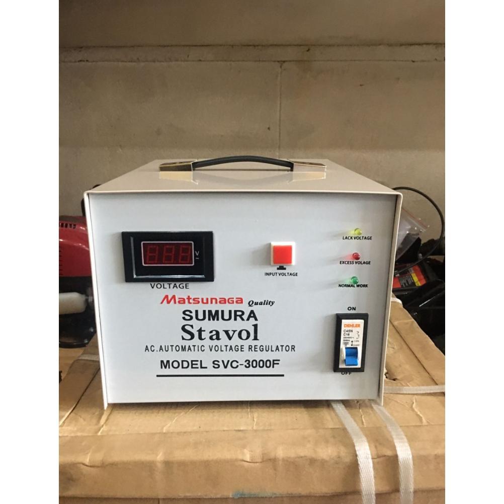 STABILIZER MATSUNAGA SVC 3000 STAVOL MATSUNAGA SVC 3000VA 3000W ORI