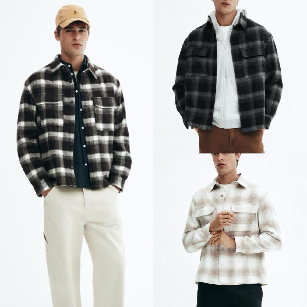 Paling Dicari H&M Flannel Overshirt / Kemeja Flannel H&M