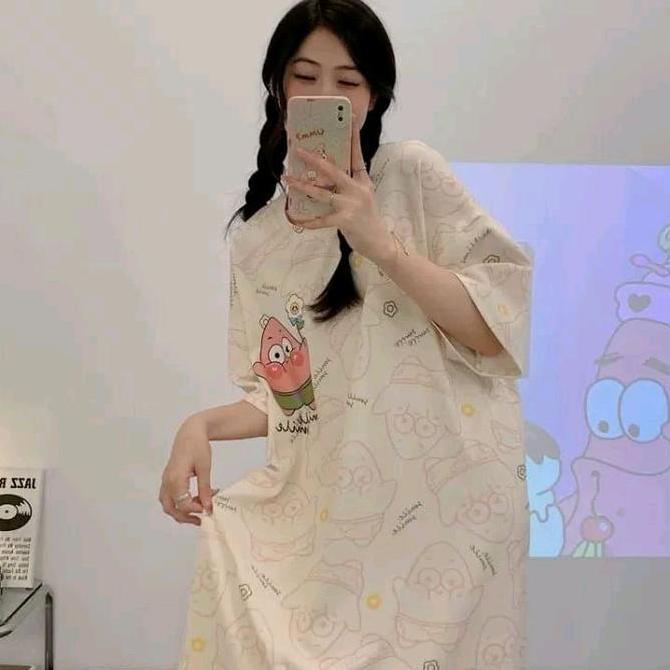 [terlaris] [M-2XL] daster remaja/daster wanita lengan pendek/daster tidur remaja [original]