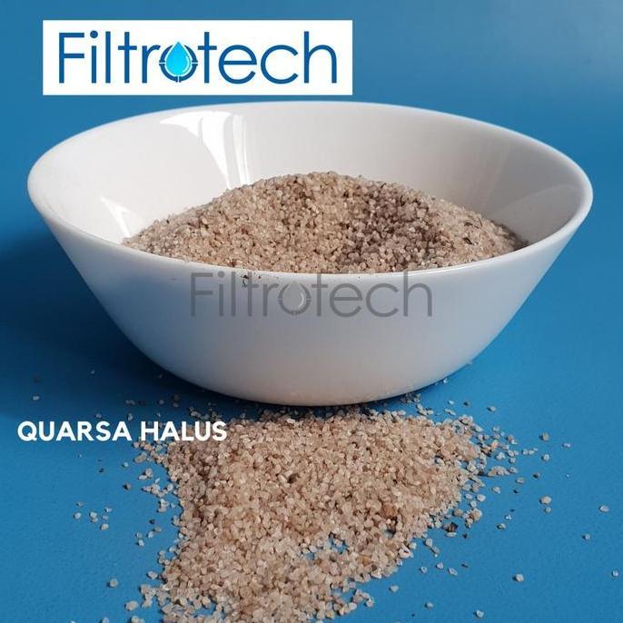 Filter Air Pasir Silika Kuarsa / Silica Quarsa Halus-Sedang 1 kg