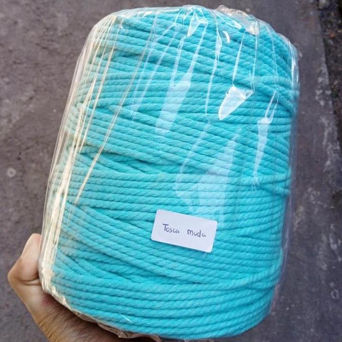 Tali Macrame | Benang Katun Makrame 4mm 1kg