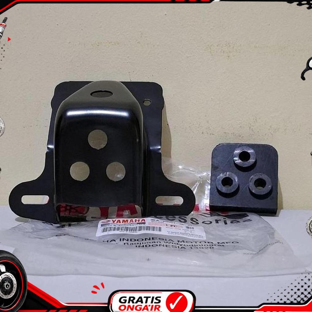 Yamaha Dudukan Lampu Sto Plus Karet Dudukan Lampu Rxking 100% Original Ygp Untuk Motor Yamaha