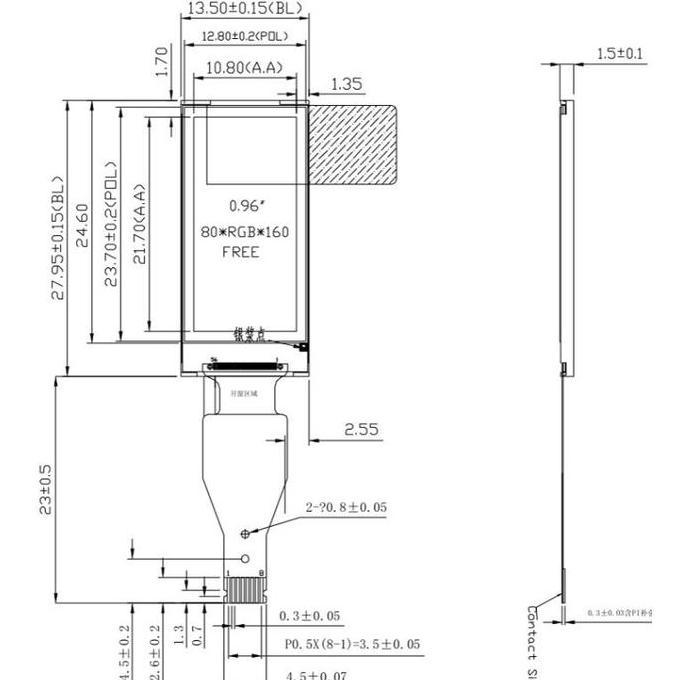 Tron- Lcd Layar Replacement For  M200