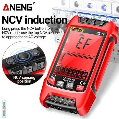 ANENG SZ01 SZ02 SMART DIGITAL MULTIMETER HANDHELD MULTITESTER VOLTAGE TESTER BURN