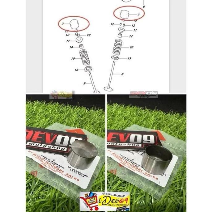Tappet Rumah Tutup Sim Satria Fu Karbu Satria Fu Fi Injeksi Suzuki Gsx R S 150 Original Sgp