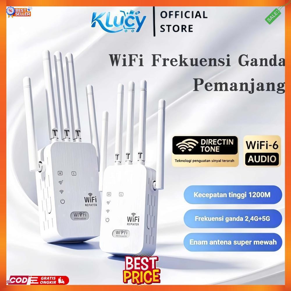WIFI - 4/6 Antena WiFi Range 1200Mbps Extender/Wireless Repeater/Wifi Extender - Signal Range Extend