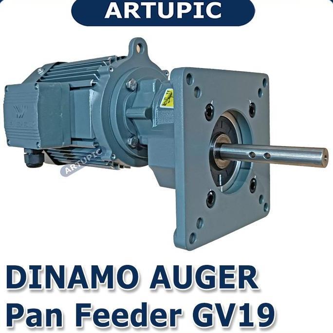 Dinamo Auger Pan Feeder GV19 untuk Feeding Line Pakan Kandang Ayam Otomatis