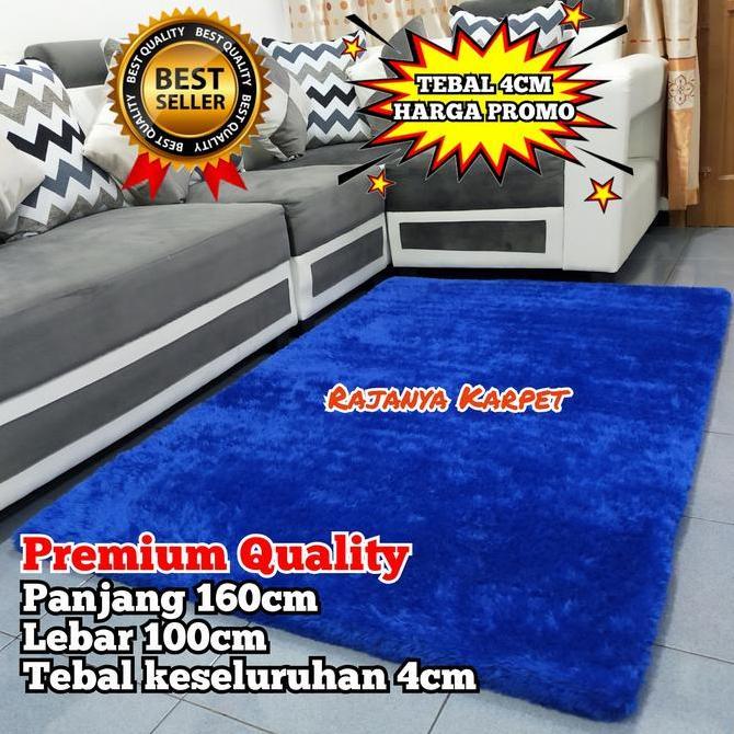 Winwin- Karpet Bulu Tebal 5Cm Uk160X100Cm / Surpet Minimalis