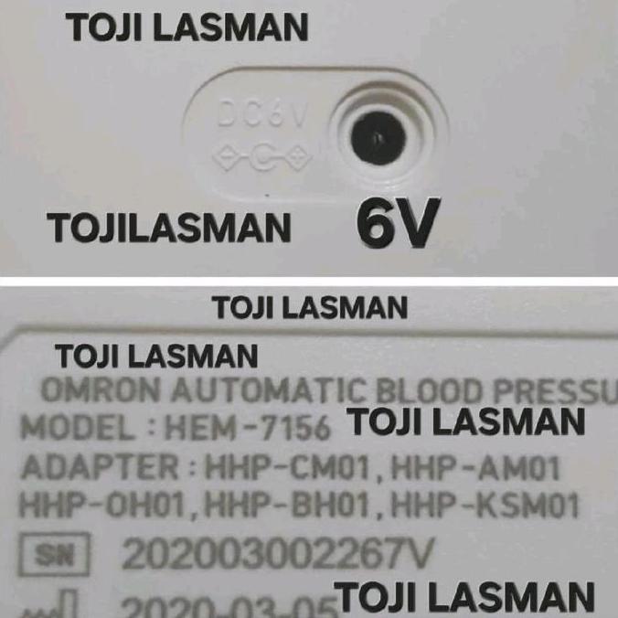 HIMAX ADAPTOR ALAT UKUR TENSIMETER TENSI METER ALAT TEKANAN HEM-7132, HEM-752, HEM-745C,HEM-7300, HE