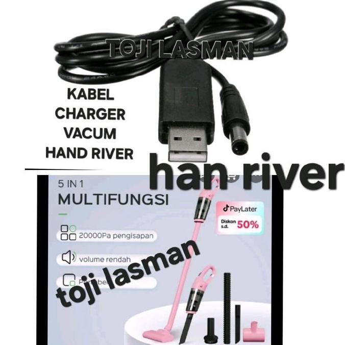 HIMAX ( KABEL CHARGER VACUM HAND RIVER ) COLOKAN CARGE CASAN CHARGE VACUUM VAKUM VAKUM PENYEDOT DEBU