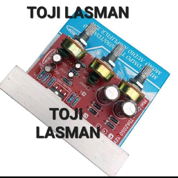 HIMAX ( AKTIF TDA 2030 MONO ) KIT PCB MODUL MODULE SPEAKER AKTIF ACTIVE AKTIVE TDA2030 TDA 2050 TDA2
