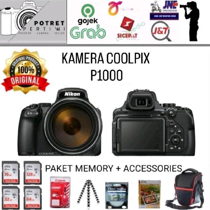 Nikon Coolpix P1000 / Kamera Pocket Nikon Coolpix P1000 / Bergaransi /