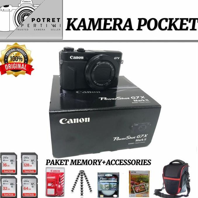 Canon G7 X Mark Ii / Kamera Pocket Canon G7X Mark Ii