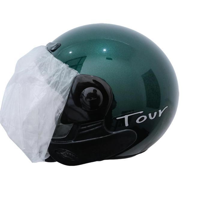BIG SALE - Helm Agv Vision Half face Warna Hijau Murah