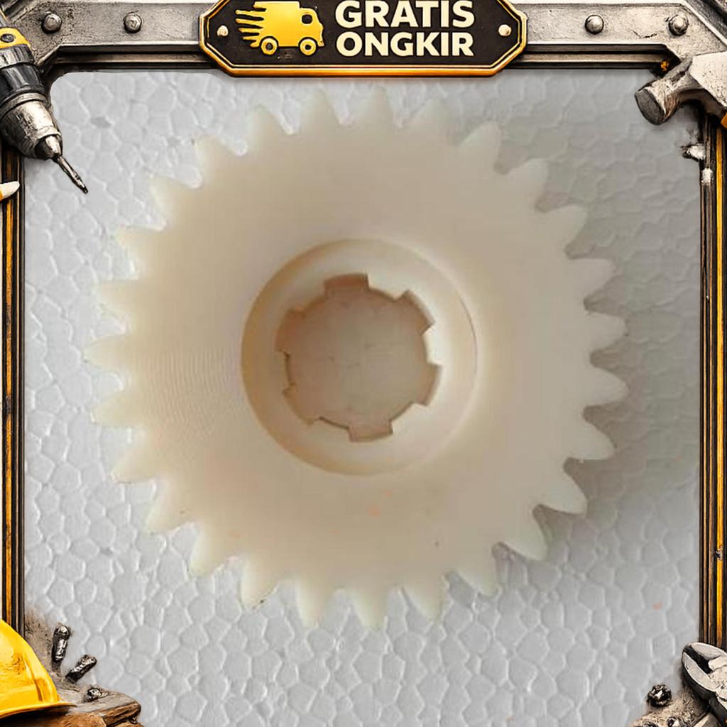 Gear Teflon Gigi Teflon Gigi Otomatis Mesin Bubut C6232 C6240