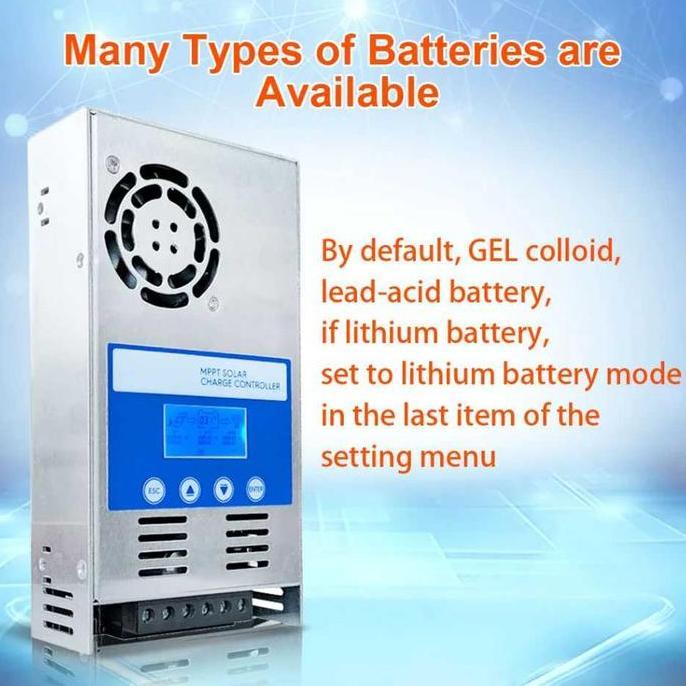 SCC MPPT 60A 60 A Solar Charge Controller 12V 24V 36V 48V